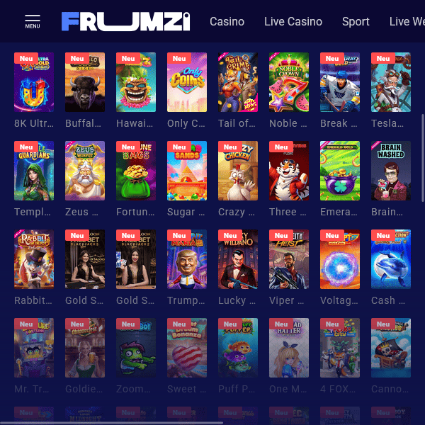 Live blackjack Frumzi